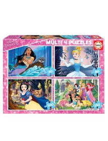 Educa Puzzle 50-80-100-150 Disney Princess (80-17637) 