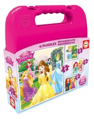 Educa Puzzle 12-16-20-25 Disney Princess (80-16508)