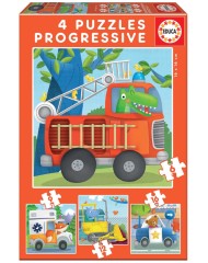 Educa Puzzle 6-9-12-16 Rescue Patrol (80-17144)