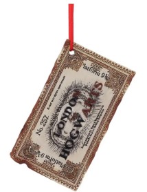 Harry Potter Hogwarts Ticket Hanging Ornament 