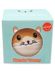 Winkee Stress Ball And Screen Cleaner Hamster Tommy 