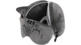 Jucarie Plus Itotal Pillow With Sleep Mask Grey Cat (xl2529)