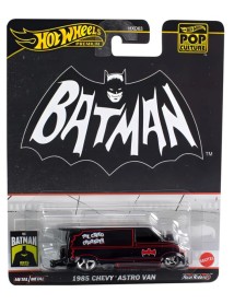 Hot Wheels Premium(r) Pop Culture Batman 1985 Chevy Astro Van (hvj48) 