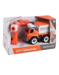 Contruck R/C Diy With Sound Container Truck (520559)