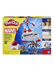 Play-doh Spiderman Launch And Slice Battle (f9827)