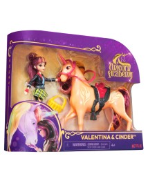 Unicorn Academy Doll & Unicorn Valentina & Cinder (6066850) 