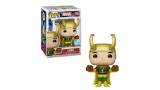 Figurina Joc Pop Marvel Loki With Sweater Metallic Special Edition 1322 Bobble Head 9cm