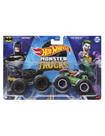 Hot Wheels Monster Trucks Demolition Doubles Batman Vs The Joker (hwn55) 