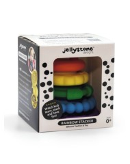 Jellystone Designs Rainbow Stacker And Teether Toy Rainbow (jsd0257)