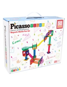 Picasso Tiles Marble Run Set (50 Pcs) (ptg50) 