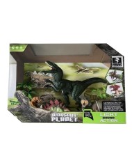 Animal Universe Dinosaur Set With Light And Sound Velociraptor (525006)