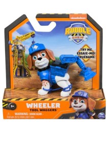 Paw Patrol Rubble Crew Wheeler Tool Waggers Action Pup (20148306) 