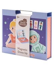 Small Wood Magnetic Dress Up In Box (l20228)