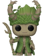 Pop Marvel We Are Groot Groot As Loki 1394 Bobble Head 9cm