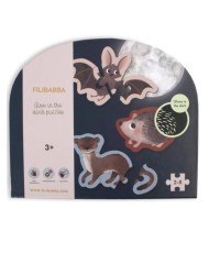 Filibabba Glow In The Dark Puzzle Forest Friends (fi-03320)