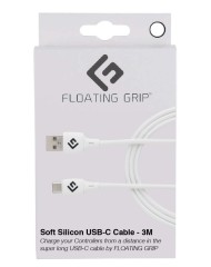 Floating Grip 3m Silicone Usb C Cable White