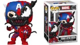Figurina Joc Pop Marvel Carnageized Carnage Captain America 1436 Bobble Head 9cm