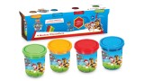 Plastilina Paw Patrol Plasteline 4 Dough Tubs Set 400gr (03978pm)