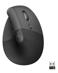 Logitech Lift Right Vertical Ergonomic Mouse Graphite Black