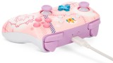  Powera Enhanced Wireless Controller Princess Peach Plaid pentru NSW