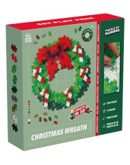 Plus-plus Puzzle By Number Christmas Wreath