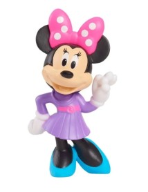 Junior Minnie Minnie Mouse In Purple Dress 6cm 