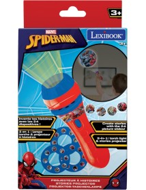 Lexibook Spider-man Stories Projector And Torch Light (ltc050sp) 