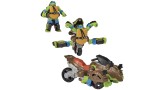 Jucarie Robot Turtles Mutant Mayhem Transformer Turtle Leonardo