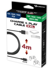 Subsonic Charge & Play Cable XXL Usb Micro Usb 4m