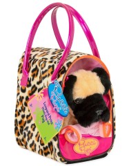 Pucci Dog In Leopard Bag 15cm (708357)