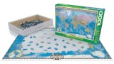  Eurographics Puzzle Map Of The World 1000 Pieces