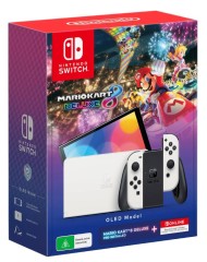 Console Oled White + Mario Kart 8 Deluxe + 12 M...