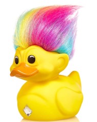 Numskull Trolls Tubbz 1st Ed Yellow Rainbow Hair
