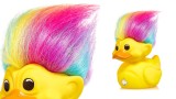 Figurina Joc Numskull Trolls Tubbz 1st Ed Yellow Rainbow Hair
