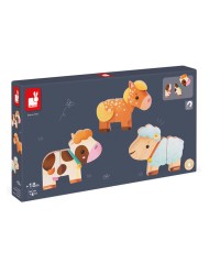 Janod Farm Funny Magnets (lkj8058)