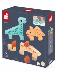Janod Cubikosaurus Dinosaurs To Build (lkj5833)