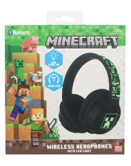 Otl Minecraft Wireless Headphones With Led Light