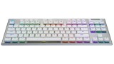  Logitech G915 X Lightspeed Tkl Low Profile Wireless Keyboard White Nordic pentru PC