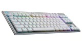  Logitech G915 X Lightspeed Tkl Low Profile Wireless Keyboard White Nordic pentru PC