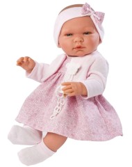 Asi Dolls Maria Doll In Rose Dress With Jacket 43cm