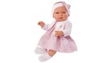 Papusa Asi Dolls Maria Doll In Rose Dress With Jacket 43cm
