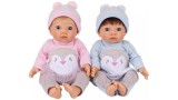 Papusa Tiny Treasures Baby Penguin Twin Doll Set (30544)