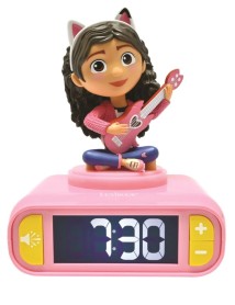 Gabby's Dollhouse Alarm Clock With Night Light And Sounds (80114) 