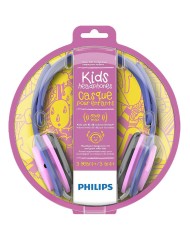 Philips Audio (shk2000pk/00) Wired On-ear Kids Headphones Pink/purple
