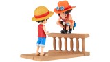Figurina Statueta Banpresto Wcf Log Stories One Piece Luffy Ace 8cm 89475
