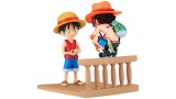 Figurina Statueta Banpresto Wcf Log Stories One Piece Luffy Ace 8cm 89475