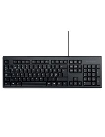 Kensington Eq Kb100s Pn Wired Keyboard Black 