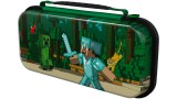  Pdp Travel Case Plus Glow Minecraft Forest Battle pentru NSW