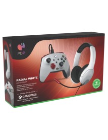 Pdp Rematch & Airlite Radial White Bundle 
