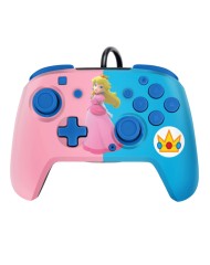 Pdp Faceoff Deluxe Audio Wired Controller Peach
